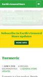 Mobile Screenshot of earthsgeneralstore.ca